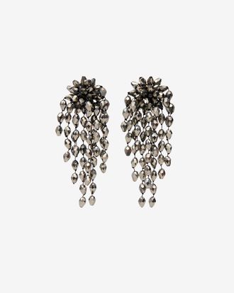 Isabel Marant Boucles DOreille Hanabi - Femme - Anthracite-argent&eacute; - Isabel Marant - Id&eacute;es de cadeaux pour femme