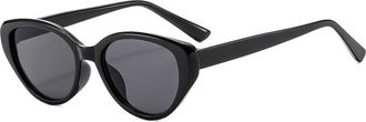 Generic Womens Outdoor Party Sunglasses Vacation Mens Sports Driver Sun Glasses(Black)