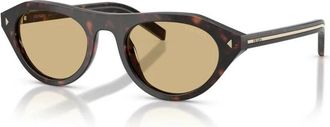 Prada PR B15S Zonnebril - unisex - Zonnebrillen - Bruin - 51 MM - Accessoires