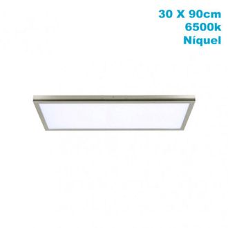 Fabrilamp Panel Superf. 72w 6500k Tivoli Niquel 2,5x30x90 Cm 6120 Lm