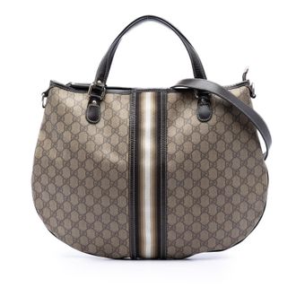 Gucci Pre-owned Gucci GG Supreme Web Hobo Ladies P1J7DJ7TKK2X0NL6