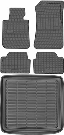 OEM Juego De Alfombrillas De Goma Para Coche Y Alfombrilla Para Maletero Para Bmw X1 E84 Crossover (2009-2015)