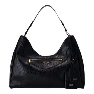 Guess Antonia Hobo Bag - Dames - Tassen - Zwart - Maat: ONE Size