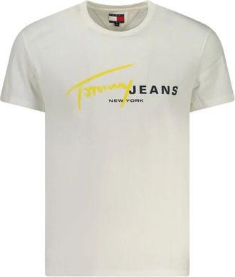 Tommy Hilfiger Hombre, Camisetas, Beige, Talla: L