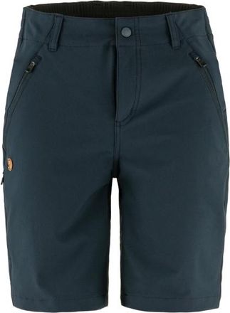 Fj&auml;llr&auml;ven Abisko Trail Stretch Shorts Shorts f&uuml;r Damen | blau