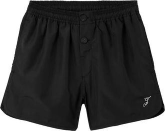 Jacquemus The Puntini Logo-embroidered Swim Shorts