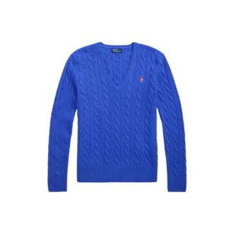 Polo Ralph Lauren Kimberly Cashmere Wool Twist Knit Jumper