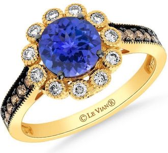 Le Vian Ladies Semi-Precious Cocktail Rings set in 14K Honey Gold LABV 87