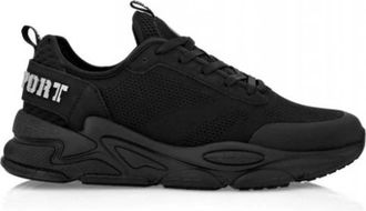 Plein Sport Lo-Top Sneakers - Heren - Sneakers - Zwart - 40 EU - Schoenen
