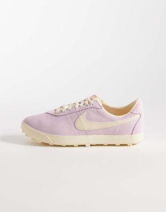 Nike Astrograbber - Sneakers rosa in camoscio