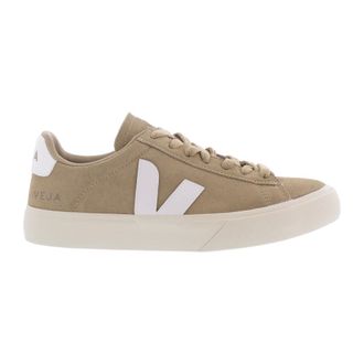 Veja Sneakers, male, Brown, Size: 9 US Mens Campo Suede Brown Sneaker