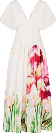 Nicholas Abito midi Sonya - Bianco