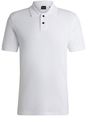 BOSS Polo con stampa - Bianco
