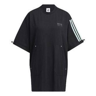 adidas (WMNS) adidas originals Ryv Short Sleeve Top Black H39025