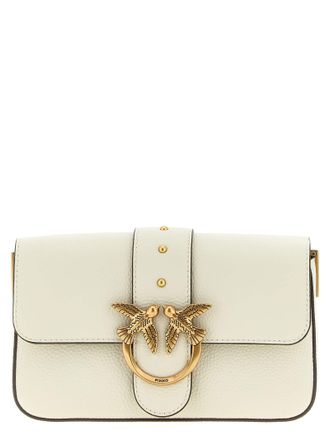 Pinko Goatskin Crossbody Womens Bag