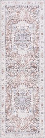 Safavieh Alfombra poli&eacute;ster taupe/beige 76 x 244 cm
