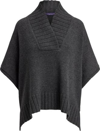 Ralph Lauren Collection Maglione con scollo a V - Grigio