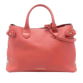 Burberry Pre-owned Leather Tote - Dames - Vintage Handtas - Roze - ONE Size - Leer - Vintage