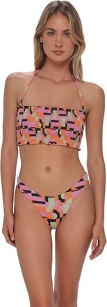 Swim Systems Maddie Bikini Swim Bottoms in Mod Mirage Lurex at Nordstrom, Size X-Small