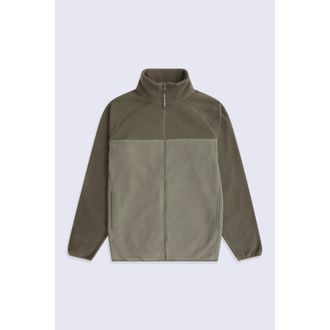 Mountain Warehouse Heren Stockholm Full Zip Fleecejack (Licht Khaki)