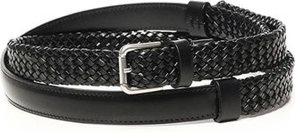 Dolce & Gabbana Zwarte riem voor mannen - Heren - Riemen - Zwart - 100 CM - Accessoires