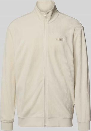 Puma Sweatjacke mit Reißverschluss in Offwhite, Größe XXL