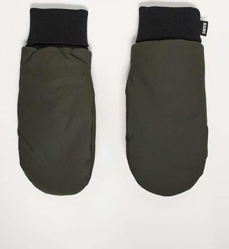 Rains 16070 Alta - Manopole imbottite impermeabili verdi-Verde