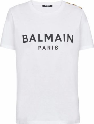 Balmain Mujer, Camisetas, Blanco, Talla: XS