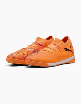 Puma Mens Future 8 Match It Indoor Football Boots - Orange - Size: 10.5