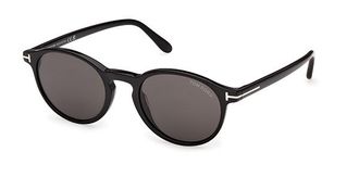 Tom Ford Prescott-02 Smoke Oval Mens Sunglasses FT1331 01A 51