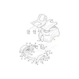 STIGA Sports Cap&oacute; Motor Pc Rojo Ral3003 Original Stiga - 337076803/0