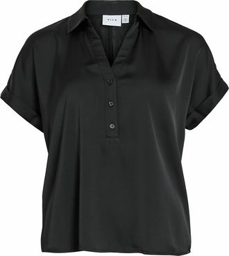 Vila Blouse met korte mouwen