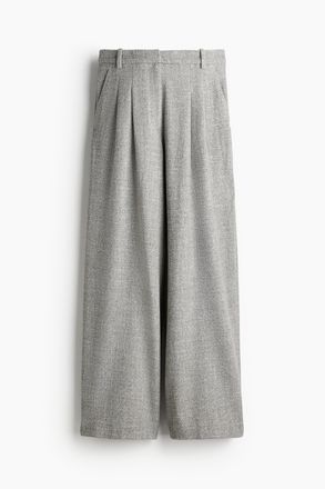 H&M Weite Hose - Grau