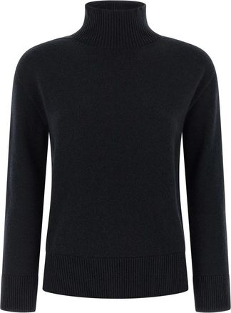 Max Mara Quercia Turtleneck Trui - Dames - Cashmere truien - Blauw - L - Kasjmier - Truien & Vesten