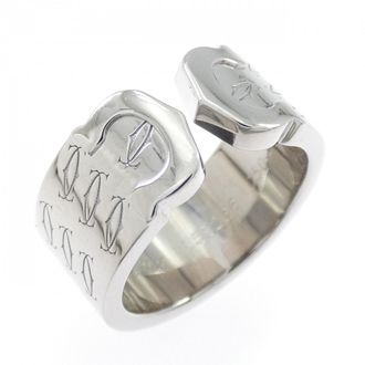 Cartier White Gold White Gold (18K) Band Ring (Pre-Owned)