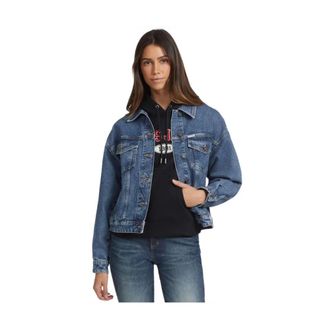 Guess Denim Jacket with Oversized Fit