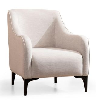 Concept Usine Sill&oacute;n de tela blanco roto