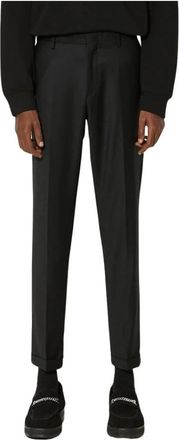 Paul Smith Wool Broeken - Heren - Vrijetijds broeken - Zwart - W36 - Wol - Broeken