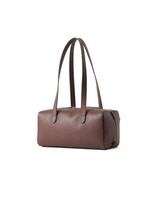 Coccinelle Grained Leather Shoulder Bag - Brown