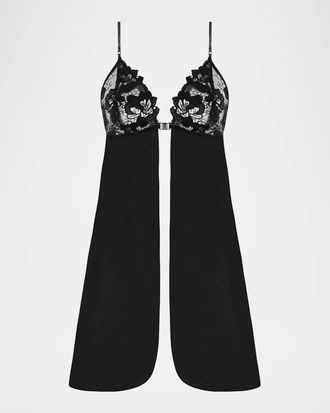 Lise Charmel Cuir Sexy Couture Lace-Cup Babydoll
