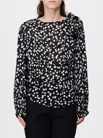 Isabel Marant Blusa Firma in misto seta a stampa floreale con maniche lunghe