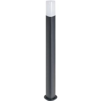 Fabrilamp Farola Coura Ip44 1xe27 L.7xan.7xal.80cm Aluminio + Policarbonato (pc) Antracita