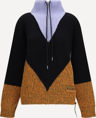 Marni M wool and cashmere Jacket Female 38