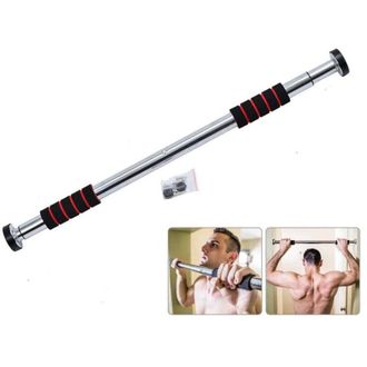 Trade Shop Trade Shop - Barra Per Trazioni Porta Regolabile Da 0,8 A 1,2 Mt Palestra Fitness Allenamento