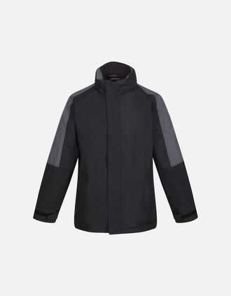 Regatta Mens Regatta Mens Defender III 3-In-1 Jacket (Waterproof & Windproof) - Black - Size: 38/Regular