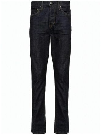 Tom Ford Straight-Leg Indigo Wash Denim Pants
