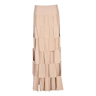 A.W.A.K.E. Mujer, Faldas, Beige, Talla: S