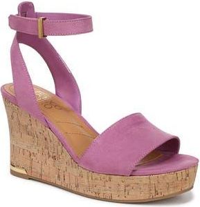 Franco Sarto Celeste Wedge Sandal in Purple at Nordstrom Rack, Size 7.5