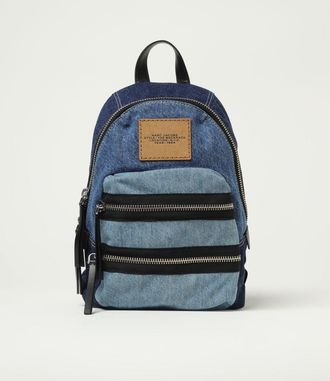 Marc Jacobs Zaino The Biker Denim Marc Jacobs in denim e nylon