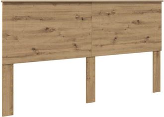 vidaXL Cabecero Roble Artesanal 200 Cm Madera Contrachapada Vidaxl